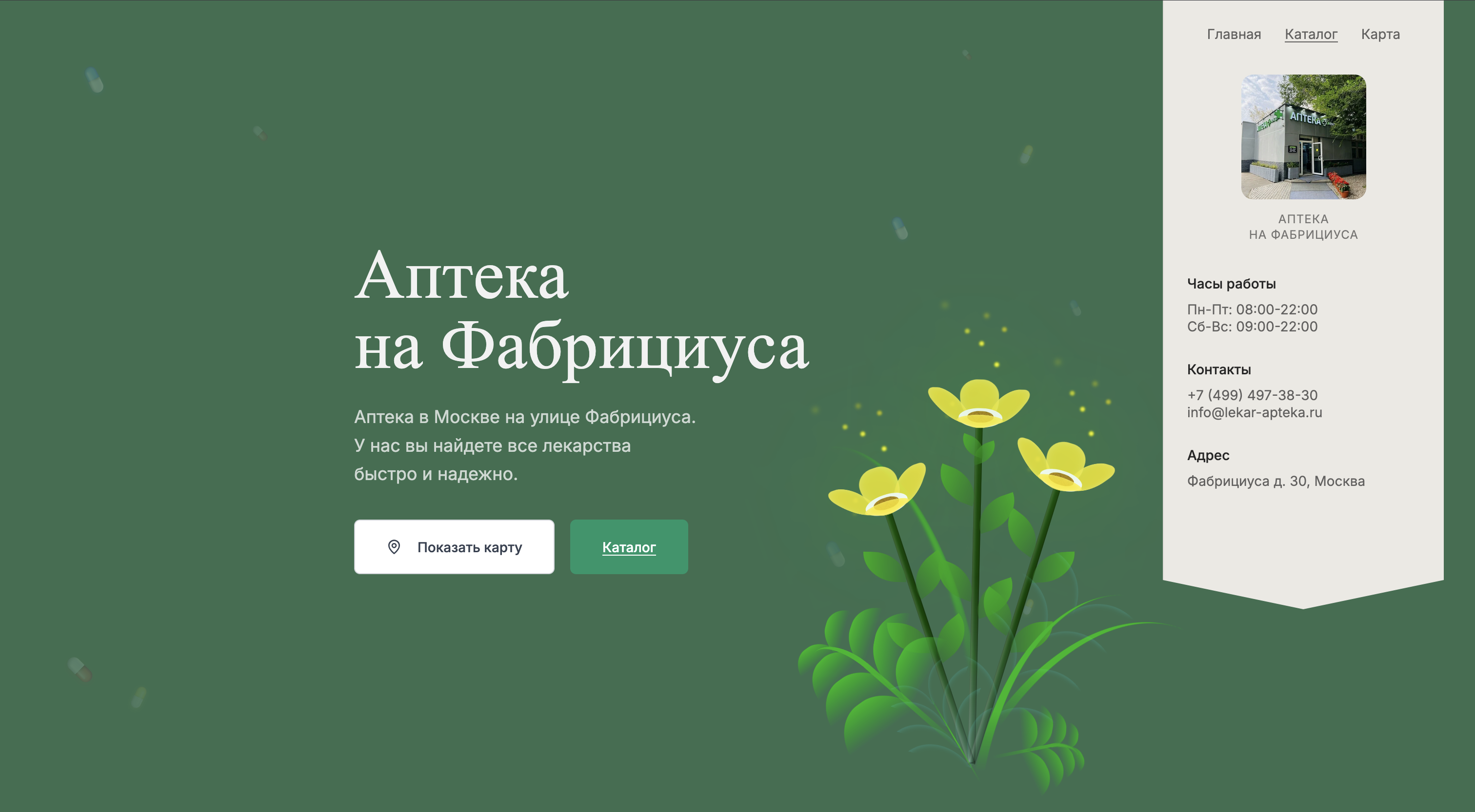 Pharmacy Website